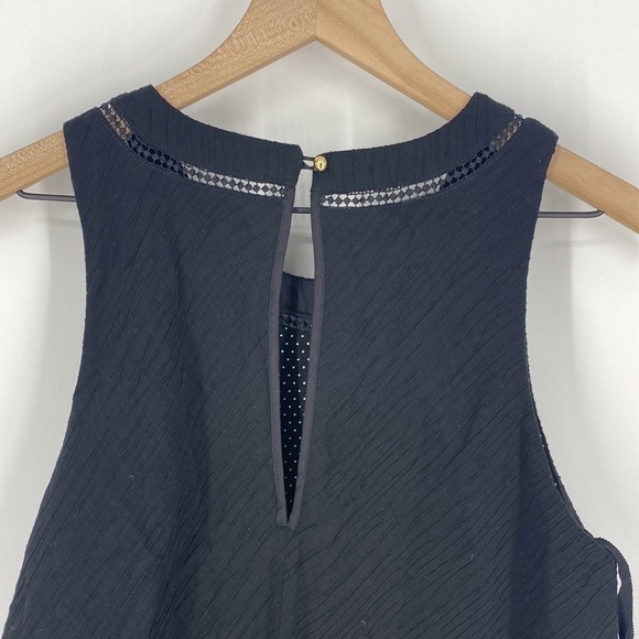 Elevenses Layered Sleeveless Onyx Romper - Picture 3 of 7